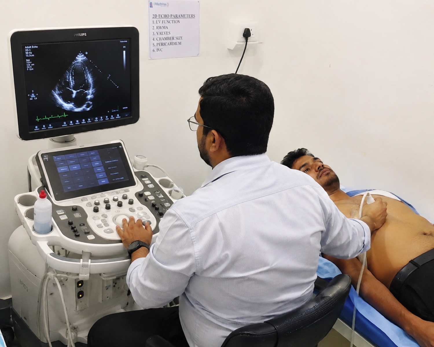2D Echo at Medicare Lab Kaikaluru